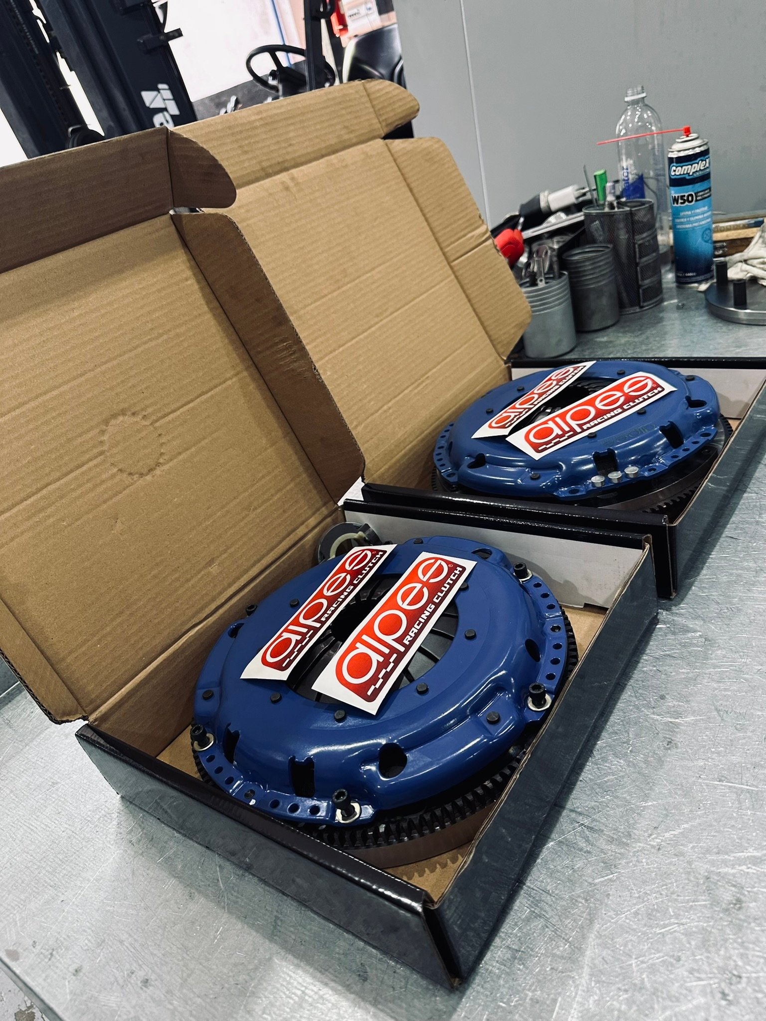 Embrague Alpes Racing Clutch en detalle